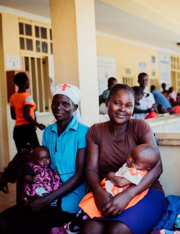 Community health worker in the field